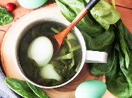 Рецепта Как да боядисаме яйца за Великден със спанак